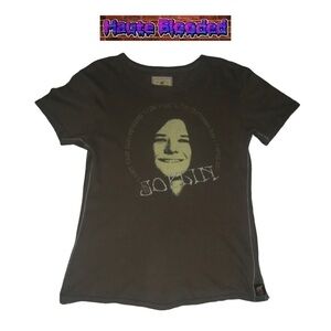 Trunk LTD Limited Edition Janis Joplin Tee Shirt Collectors Item Brown Retro